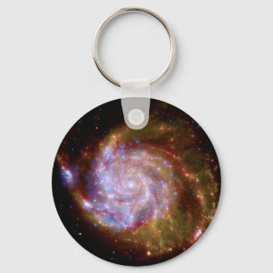 Messier 101 Spiralgalaxie - Hubble-Teleskop-Foto Schlüsselanhänger
