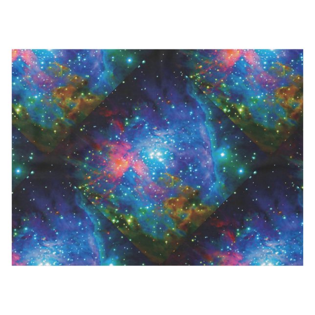 Messier 42 Orion Nebula Infrared ESO Space Foto Tischdecke (Vorderseite (Horizontal))