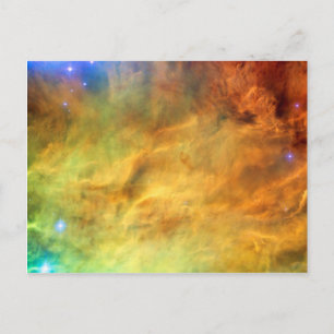 Messier 8 Lagoon Nebula - NASA Hubble Space Foto Postkarte