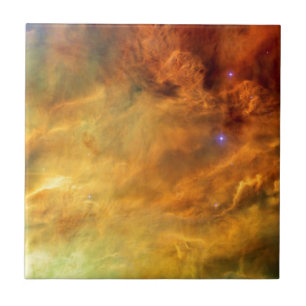 Messier 8 Lagunennebel - NASA Hubble-Weltraumfoto Fliese