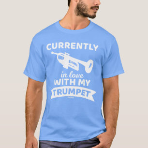 Messing-Kapellen-Trompete Messing-Geschenk T-Shirt