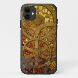 Messing und BronzeSteampunk iPhone 5 11 Hülle
