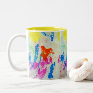 Messing Zweifarbige Tasse