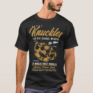 Messingene Schlagringe T-Shirt