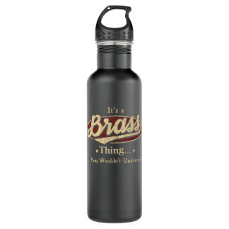 Messingisolierte Wasserflasche Messingflasche Edelstahlflasche