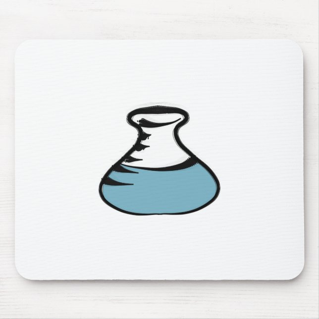 Messkolben Mousepad (Vorne)