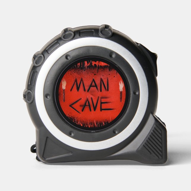 Messung des Man Cave Tape Maßband (Vorderseite)