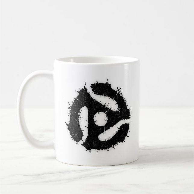 Messy B/W 45 Insert Kaffeetasse (Links)
