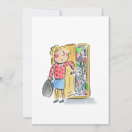 Messy Bedroom Einladung