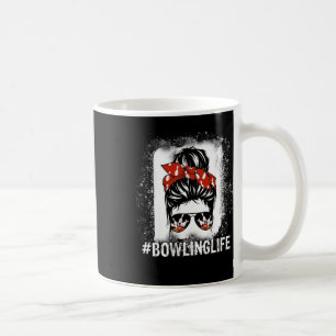 Messy Bun Bleach Bowling Life - Frauen und Kinder Kaffeetasse