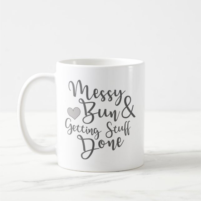 Messy Bun Kaffeetasse (Links)
