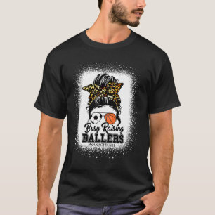 Messy Bun Nana von beiden Fußball Basketball Raise T-Shirt