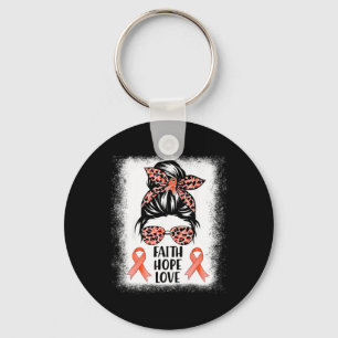 Messy Bun Wear Orange Faith Hope Liebe Rsd Crps Aw Schlüsselanhänger