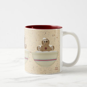 Messy Gingerbread Man Mug