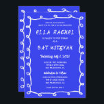 Messy Loops Hand gezeichnet QR Bar Bat Mitzvah Einladung<br><div class="desc">Perfekte Karte, um eine Fledermausmitzvah, Bar mitzvah oder andere jüdische Feier anzukündigen! Handgefertigte Pinselstrichrahmen für Sie auf der Vorderseite! Vollständig anpassbar! Klicken Sie auf "Personalisieren" oben, um den Text zu bearbeiten und Ihren Link zum QR-Code hinzuzufügen. Klicken Sie auf "Bearbeiten mit dem Designwerkzeug", um die Schriftart, Farben und Einstellungen anzupassen...</div>