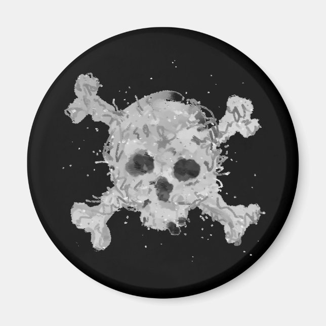 Messy Pirate Magnet (Vorne)