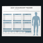 Messziel für das Gewicht des Verlusttracker Notizblock<br><div class="desc">Junge Körpermessung Gewicht Loss Tracker Ziel Notepad. Protokollieren Sie Ihren Fortschritt jede Woche mit diesem Body Mass Tracker Notizblock. Landscape Blue Version.</div>