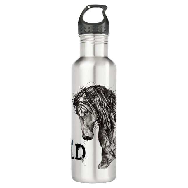 Mesteno Wasserflasche Edelstahlflasche (Vorderseite)