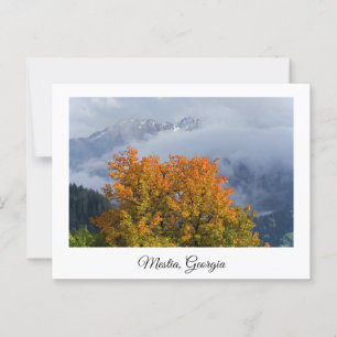 Mestia Georgia Postcard Postkarte