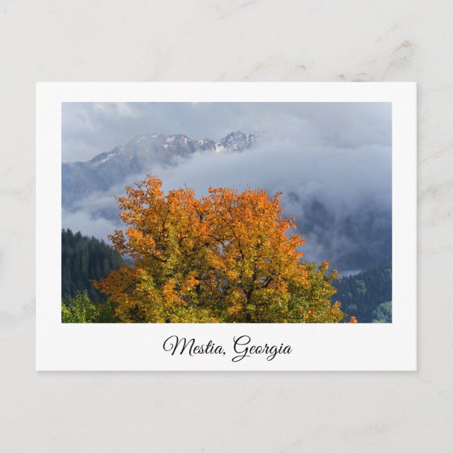 Mestia Georgia Postcard Postkarte (Vorderseite)