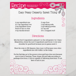 Mesurer cuillères coeur menu recette flyer