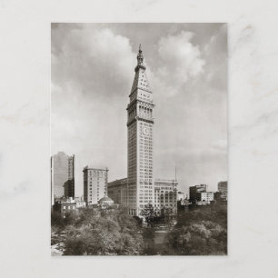 Met Life Tower New York City, 1910 Postkarte