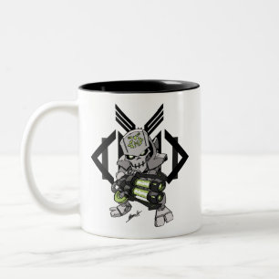 META Cyborg-Tasse Zweifarbige Tasse