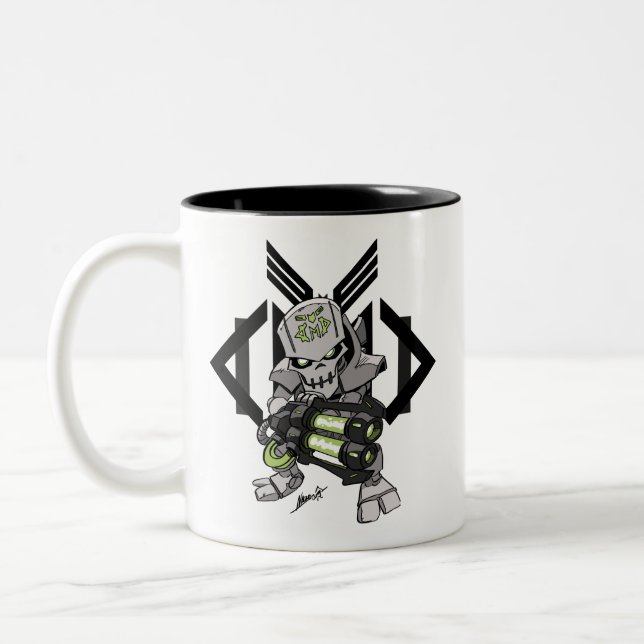 META Cyborg-Tasse Zweifarbige Tasse (Links)