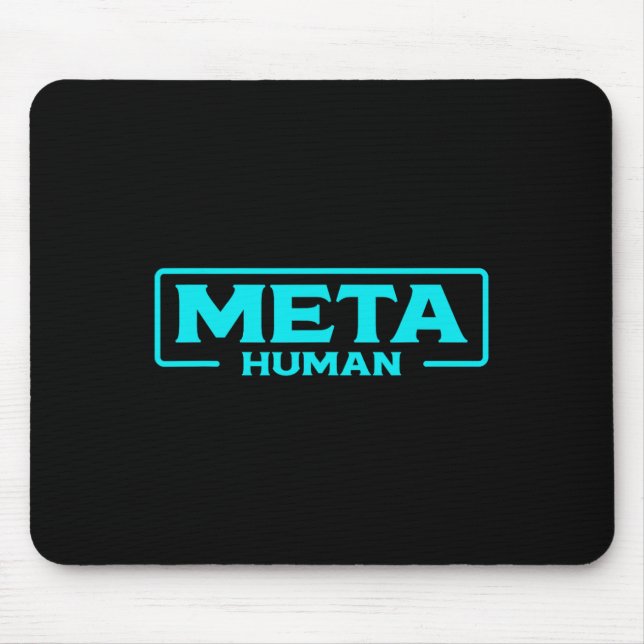 Meta Human Metaverse Vr Virtual Reality Spieler Mousepad (Vorne)