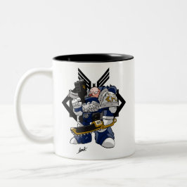 META Krieger-Tasse Zweifarbige Tasse
