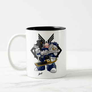 META Krieger-Tasse Zweifarbige Tasse