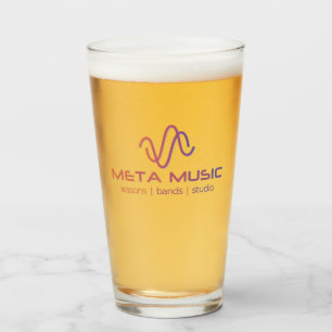 Meta Music Pintglas Glas
