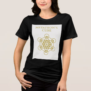 MetaBella+Leinwand Tri-mix T - Shirt, weiß, Erwach Tri-Blend Shirt