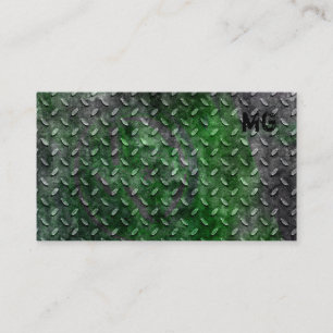 Métal 2 d'entrepreneur de construction de carte de