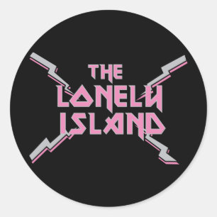 Metal 2 runder aufkleber