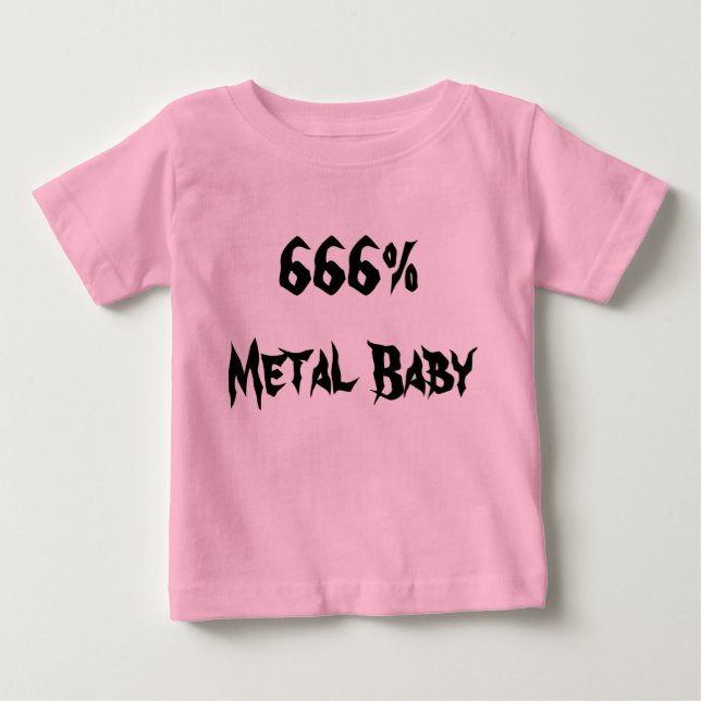 Metal Baby T-shirt (Vorderseite)