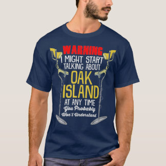Metal Detection Mystery Gift sprechen über Eiche T-Shirt