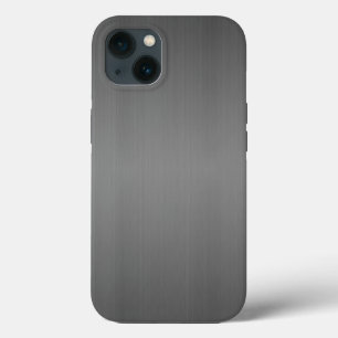 Metal: Dunkel gebürstetes Metall Case-Mate iPhone Hülle