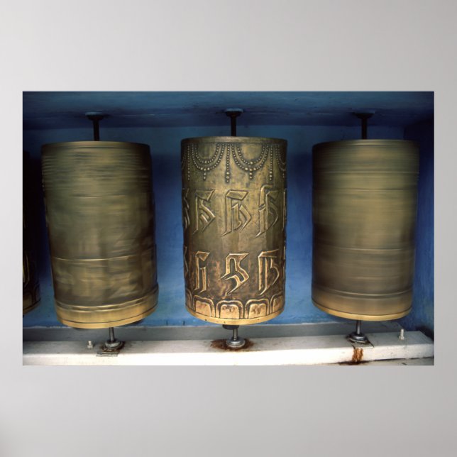 Metal-Gebet-Räder Poster (Vorne)