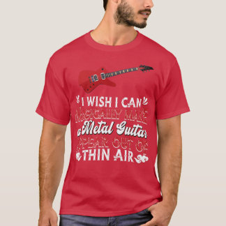 Metal Gitarre Rock MusicMusician Magical Metal Gui T-Shirt