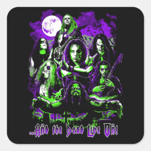 Metal Legends Aufkleber – Die Toten leben weiter!