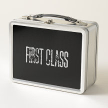 Metal-Lunch Box der ersten Klasse