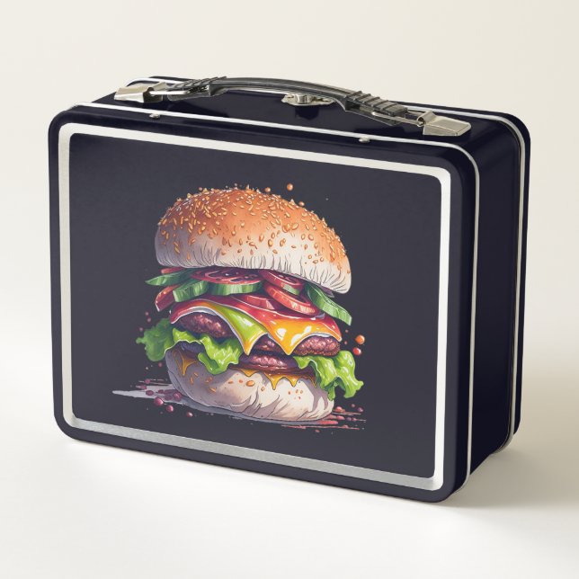 Metal Lunchbox (Rückseite)