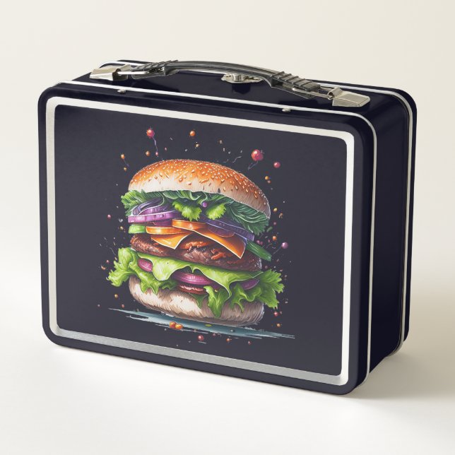 Metal Lunchbox (Rückseite)