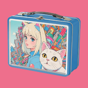 Metal-Lunchbox/Kosmetikbox Metall Brotdose