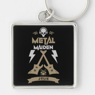 Metal Maiden Music Schlüsselanhänger