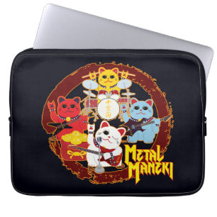 Metal Maneki Laptopschutzhülle