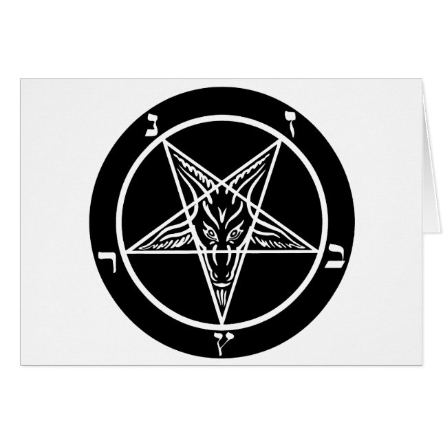 métal noir, baphomet, seigneur d'obscurité ! (Devant horizontal)
