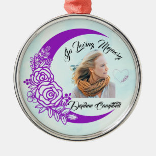 Métal Ornement de souvenir de photo en mémoire aimante