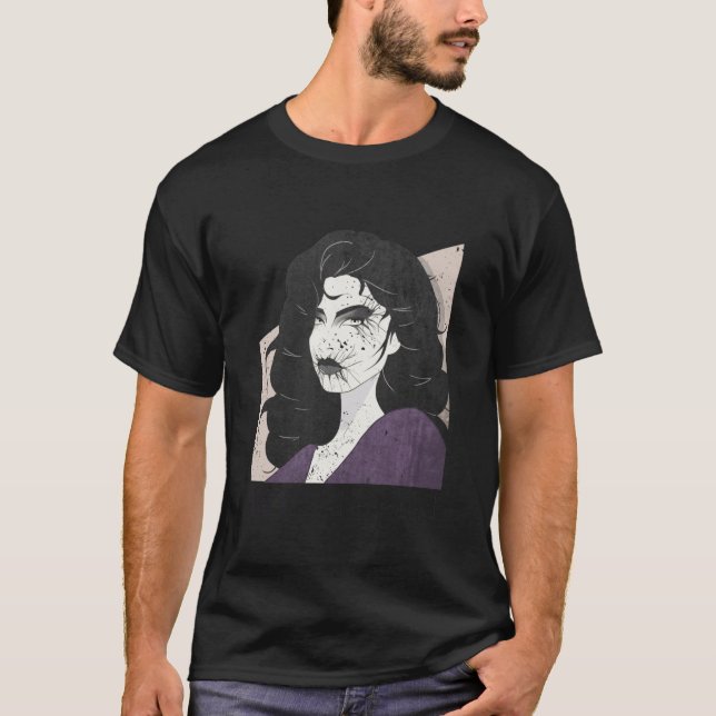 Metal Patrick Nagel T-Shirt (Vorderseite)